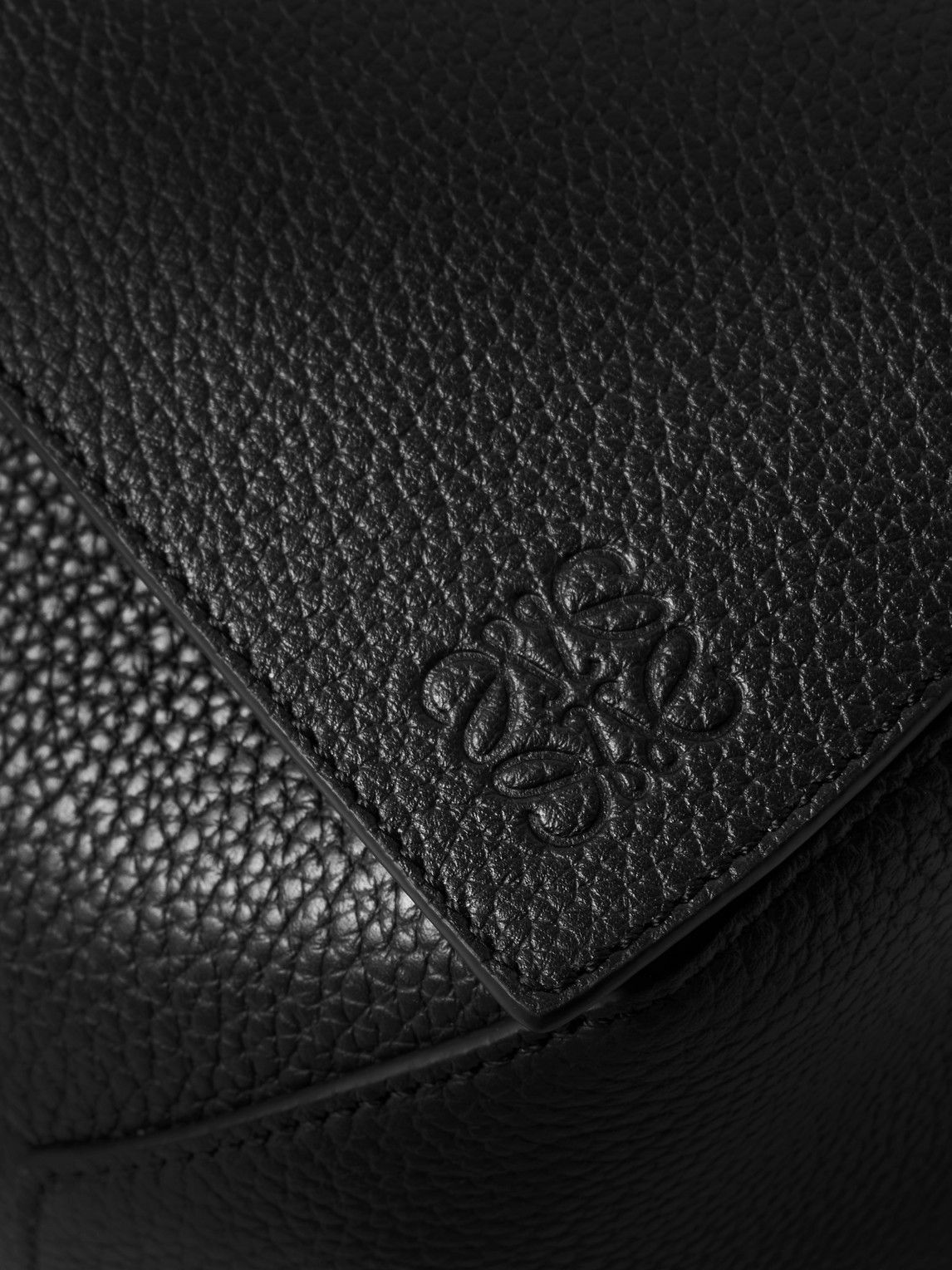 LOEWE - Puzzle Edge Small Full-Grain Leather Belt Bag