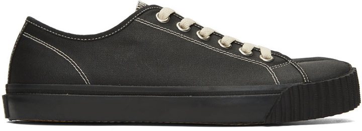 Photo: Maison Margiela Black Tabi Sneakers