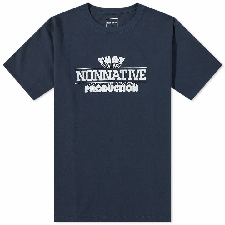 Photo: Nonnative Men's Dweller TNP-2 T-Shirt in Navy