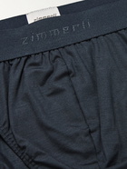 Zimmerli - Pureness Stretch-Micro Modal Briefs - Blue