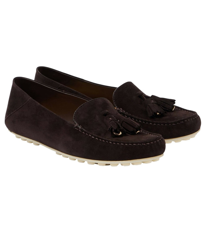 Photo: Loro Piana Dot suede moccasins