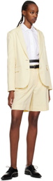 Joseph Off-White Taymount Shorts