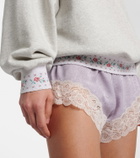 Chloé Embroidered cotton jersey sweatshirt