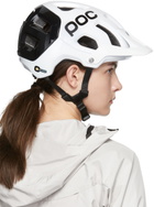POC White Tectal Race Mips Cycle Helmet