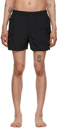 Y-3 Black Utility Swim Shorts