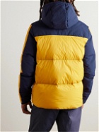Cotopaxi - Solazo Quilted Twill and Ripstop Hooded Down Jacket - Yellow