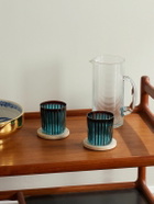 L'Objet - Prism Set of Four Double Old Fashioned Glasses