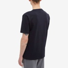 Norse Projects Men's Johannes Boat Embroidery T-Shirt in Dark Navy