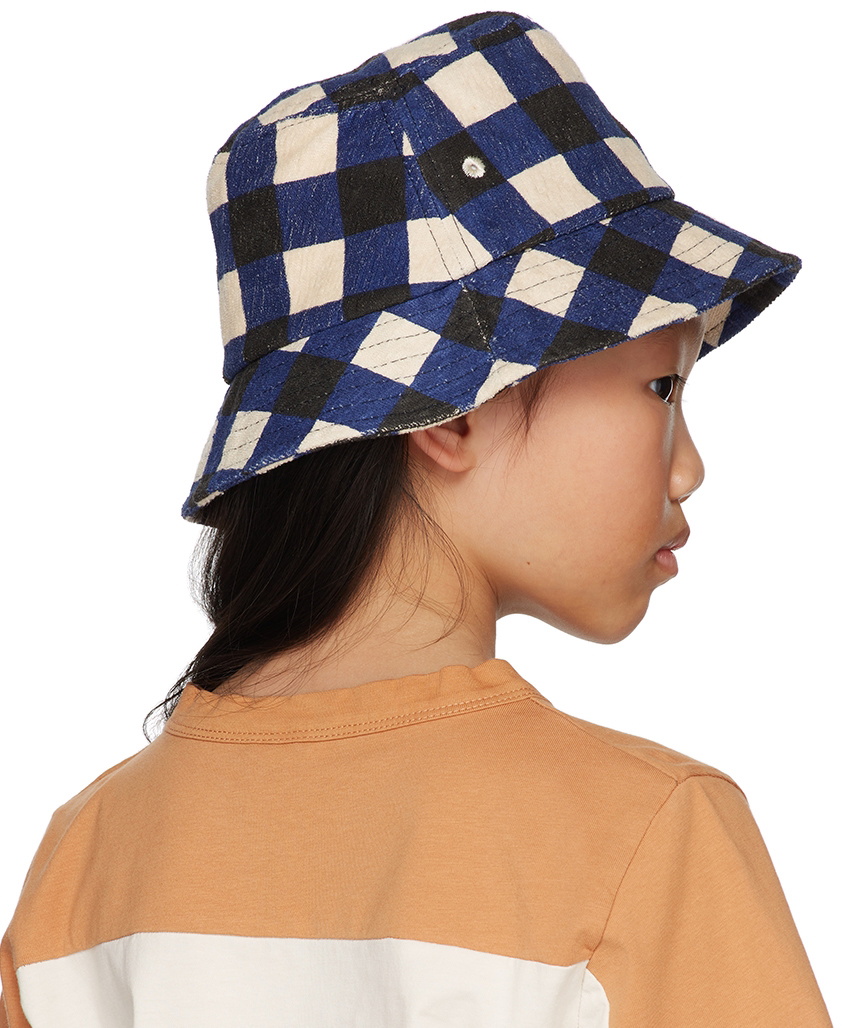 Wynken Kids Off-White Disco Bucket Hat