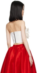 Kika Vargas SSENSE Exclusive Off-White Tank Top
