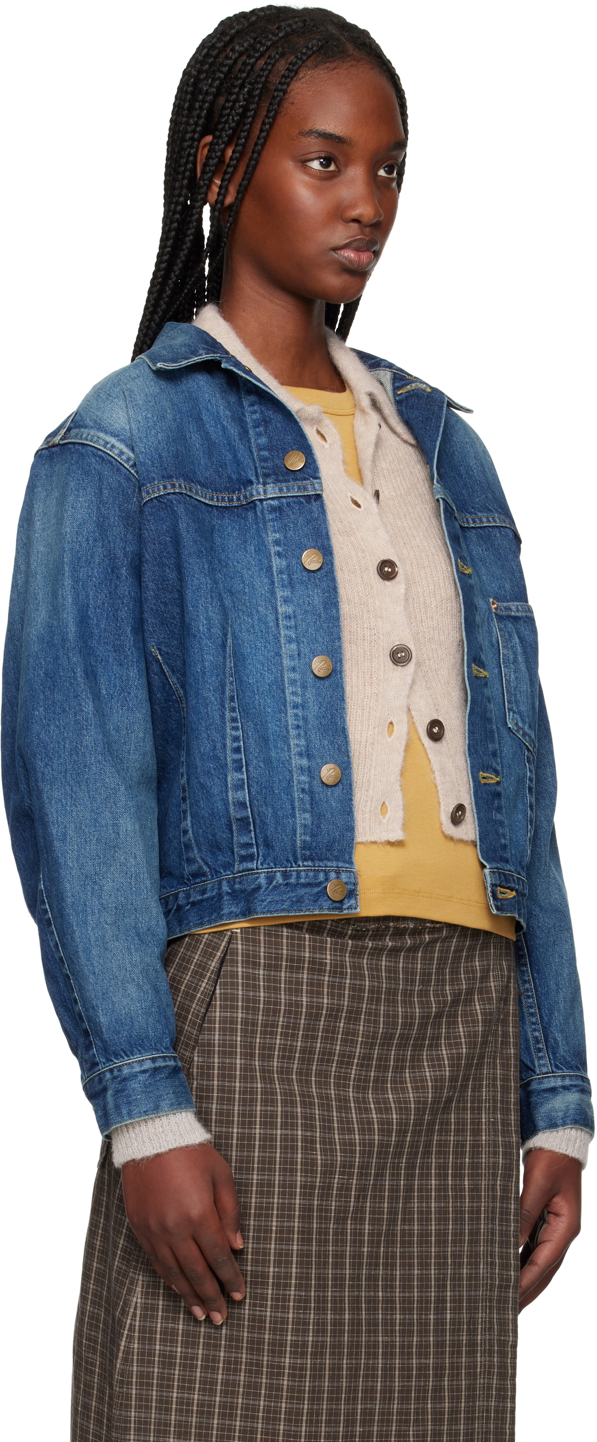NEEDLES Blue Darts Denim Jacket