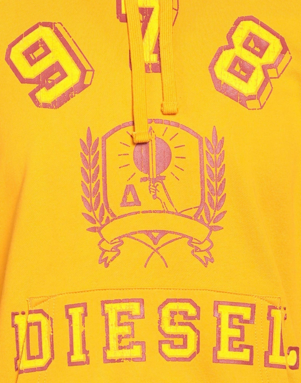 Diesel Mens Sweatshirt Marigold