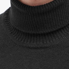 John Smedley Men's Kolton Roll Neck Knit in Black