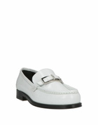 Sergio Rossi Womens Loafers in White