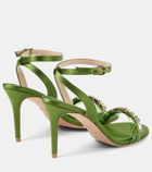 Giambattista Valli Embellished satin sandals