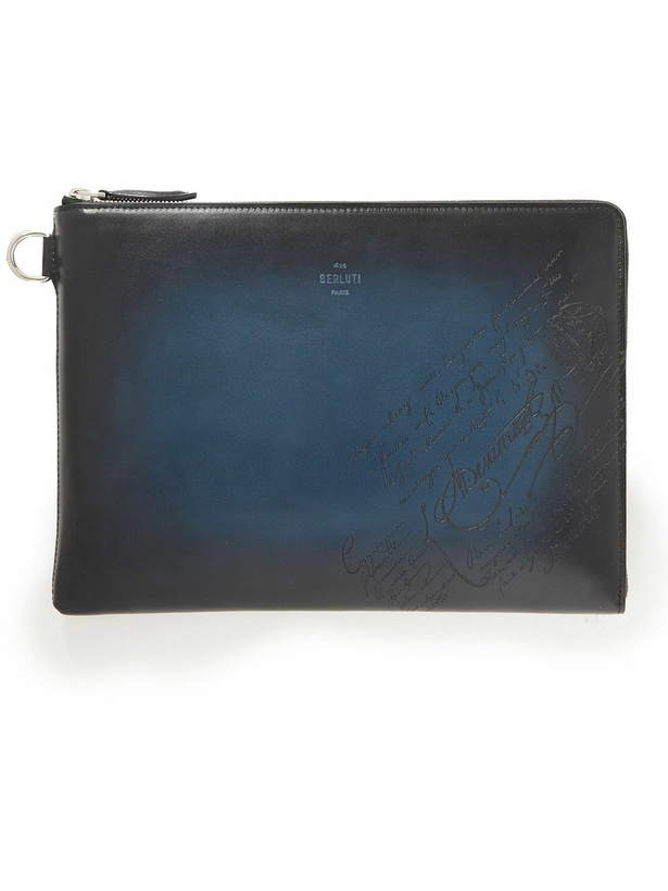 Photo: Berluti - Scritto Venezia Leather Pouch