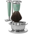 Mühle - Mint Resin Four-Piece Safety Shaving Set - Colorless