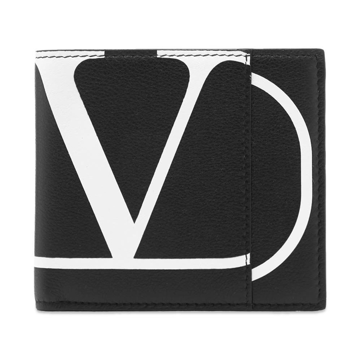 Photo: Valentino Go Logo Billfold Leather Wallet