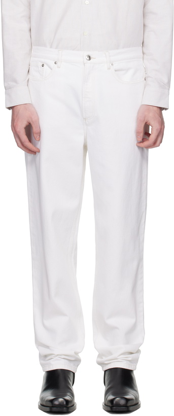Photo: A.P.C. Off-White Martin Jeans