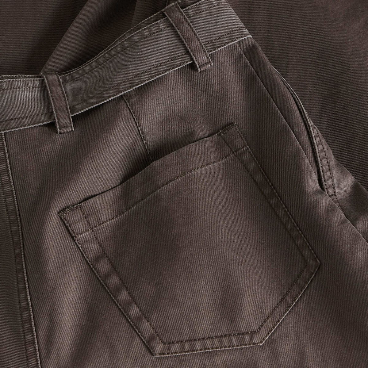 END. x Samsøe Samsøe Women's Saharlan Trousers in Overdyed Brown