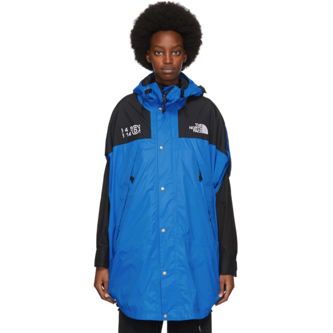 MM6 Maison Margiela Blue The North Face Edition Circle Jacket MM6