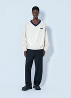 Miu Miu Technical Pongé Sweatshirt