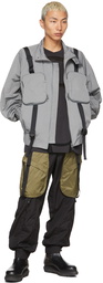 A. A. Spectrum Grey Arayiq Jacket