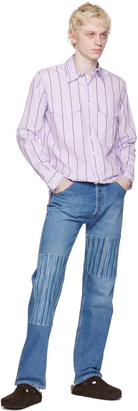 Haulier Purple Summer Service Shirt