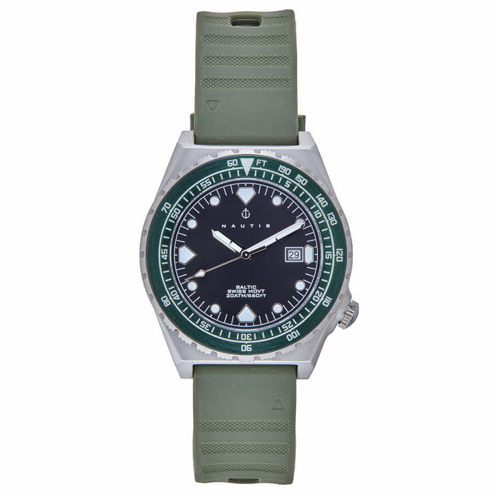 Photo: Nautis Baltic Black Dial Mens Watch NAUN104-3