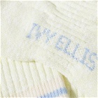 Ivy Ellis Socks Men's Slubbed Sock in Embo