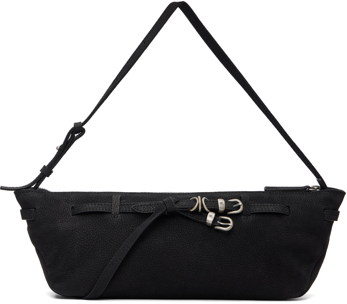 MARGESHERWOOD Black Grandma Used Sling Bag