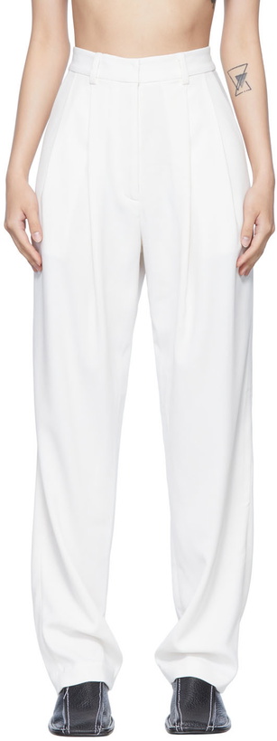 Photo: Tanner Fletcher White Clemence Trousers