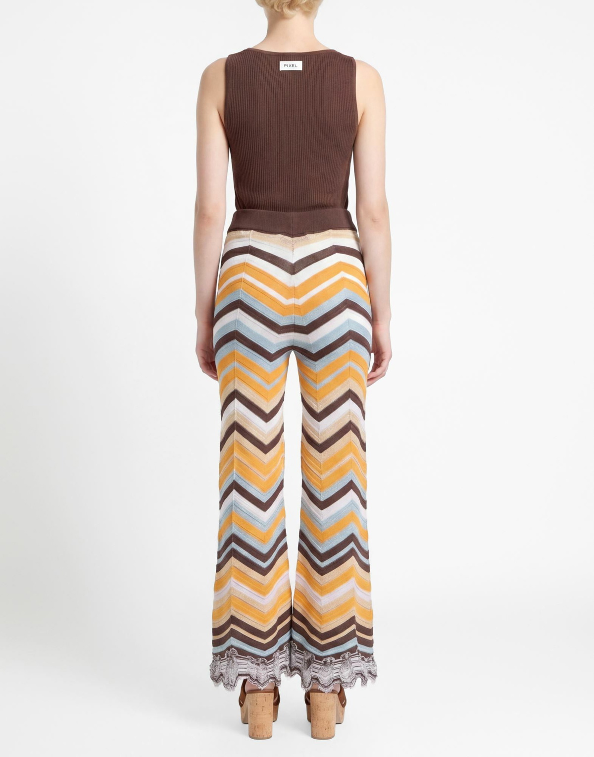 Jucca Womens Pants in Orange