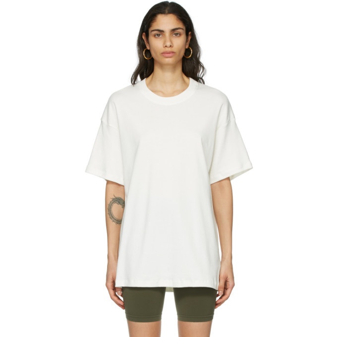 Photo: Nu Swim White Organic Cotton Oversized Dance T-Shirt