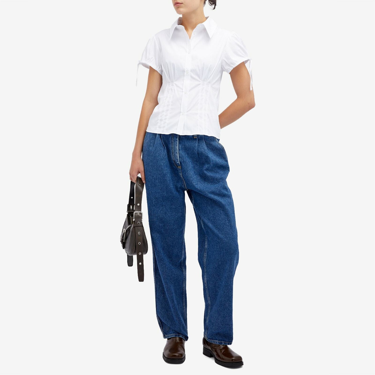 Saks Potts Women's Shake Jeans in Indigo Blue