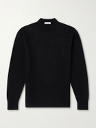 Jil Sander - Boiled Wool Sweater - Black