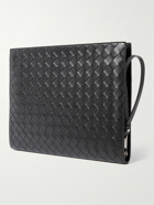 Bottega Veneta - Avenue B. Intreciatto Leather Pouch