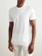 Kiton - Cotton-Jersey T-Shirt - White