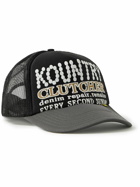 KAPITAL - Kountry Pearl Clutcher Printed Twill and Mesh Trucker Hat