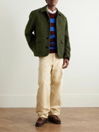 Oliver Spencer - Lambeth Wool-Blend Felt Field Jacket - Green