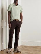 Mr P. - Organic Cotton-Piqué Polo Shirt - Green