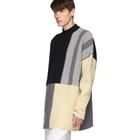 Jil Sander Multicolor Colorblock Panelled Sweater