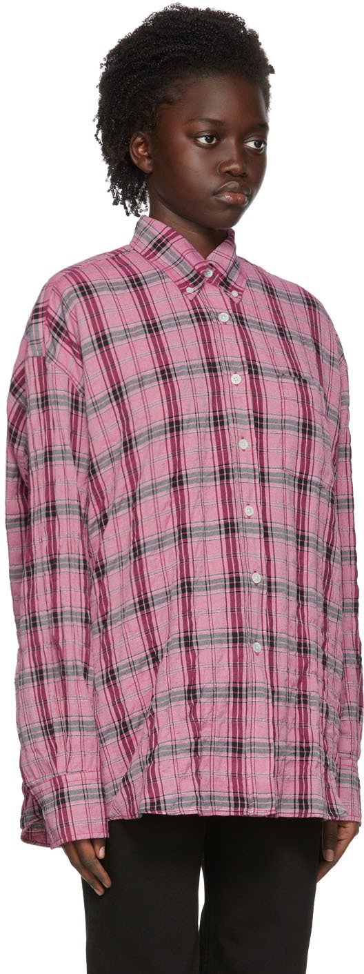 Our Legacy Pink Cotton Shirt Our Legacy
