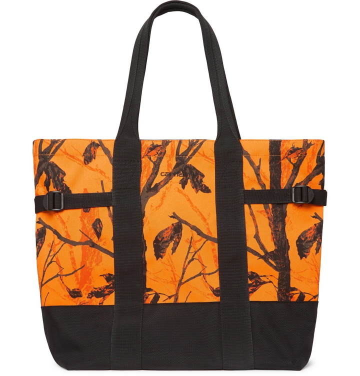 Photo: Carhartt WIP - Printed CORDURA Tote Bag - Orange