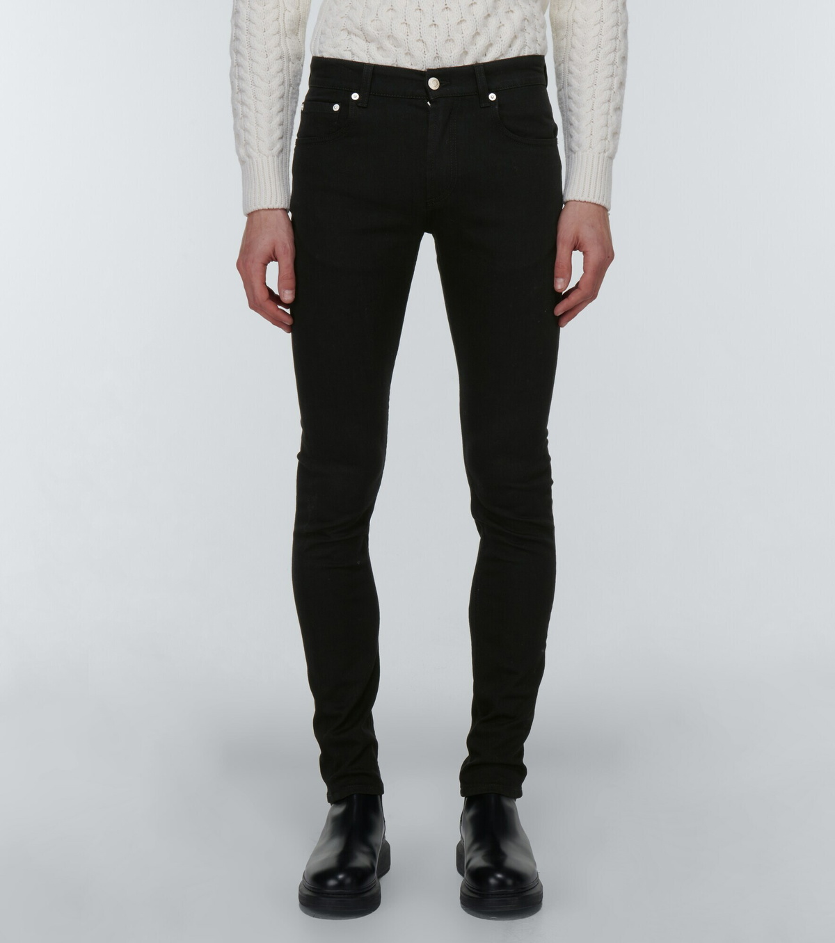 【送料&関税込】Alexander McQueen Slim Fit Denim Jeans Alexander McQueen - Slim-fit jeans Alexander McQueen