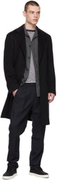 Ring Jacket Grey Wool Chore Jacket