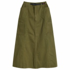 Gramicci Women's Voyager Midi Skirt in Olive