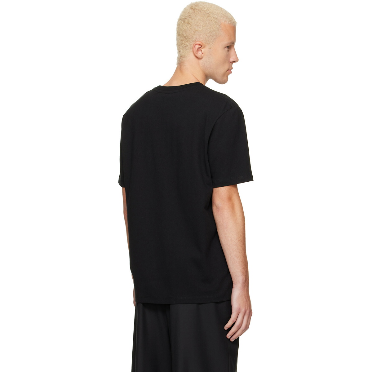 BALMAIN Two-Pack Black 'Balmain Vintage' T-shirts