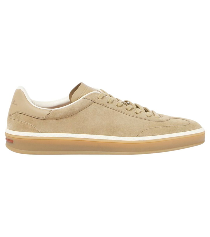 Photo: Loro Piana Tennis Walk suede sneakers