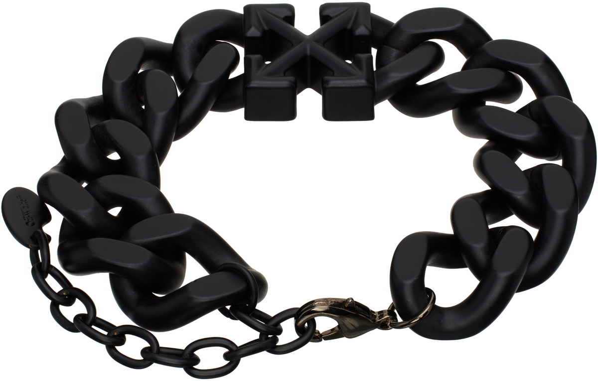 Off-White Black Arrow Bracelet